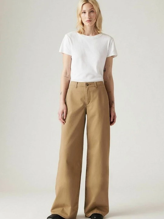 Zdjęcie produktu Spodnie materiałowe Levi's beżowy melanż