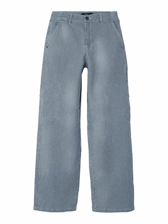 Zdjęcie produktu Spodnie materiałowe LMTD niebieski denim