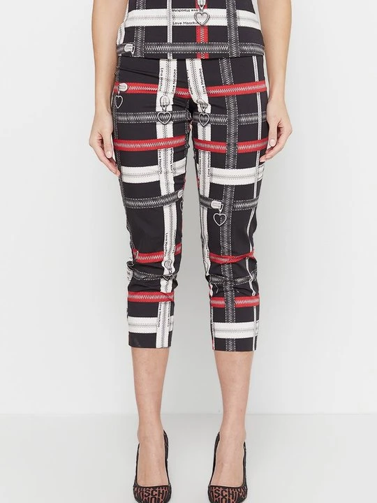 Zdjęcie produktu Spodnie materiałowe LOVE MOSCHINO czarny