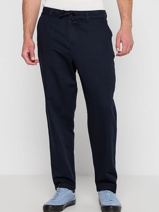 Zdjęcie produktu Spodnie materiałowe Lyle & Scott granatowy
