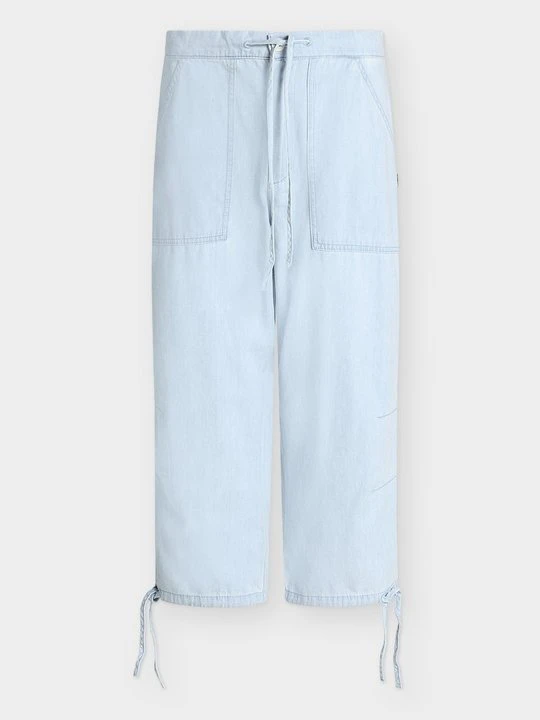Zdjęcie produktu Spodnie materiałowe Mads Nørgaard jasnoniebieski denim