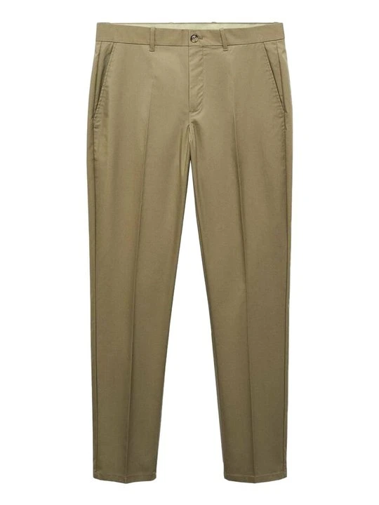 Zdjęcie produktu Spodnie materiałowe Mango khaki