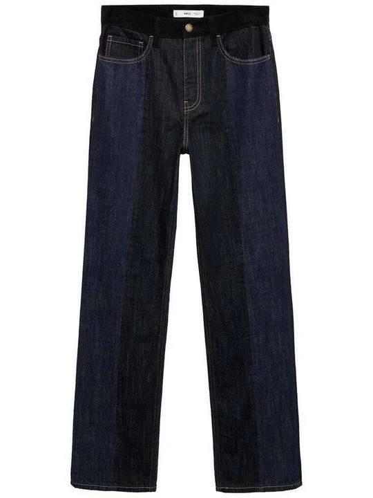 Zdjęcie produktu Spodnie materiałowe Mango granatowy