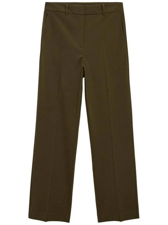 Zdjęcie produktu Spodnie materiałowe Mango khaki