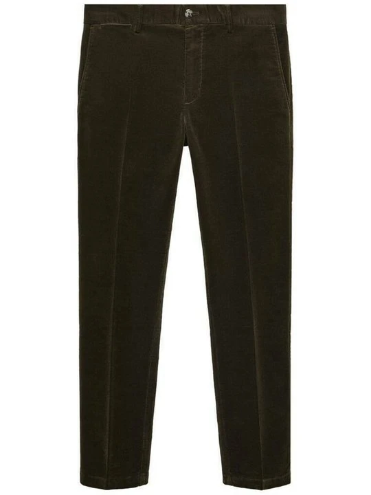 Zdjęcie produktu Spodnie materiałowe Mango khaki