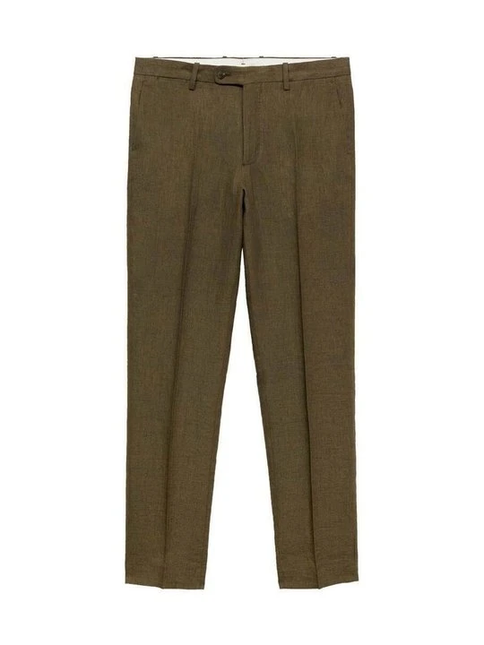 Zdjęcie produktu Spodnie materiałowe Mango khaki