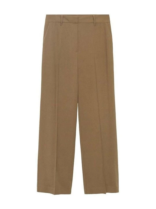 Zdjęcie produktu Spodnie materiałowe Mango khaki