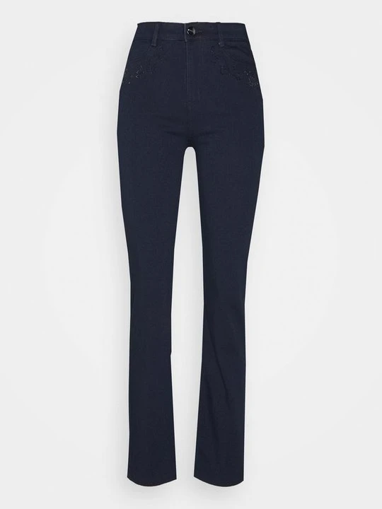 Zdjęcie produktu Spodnie materiałowe Marks & Spencer niebieski denim