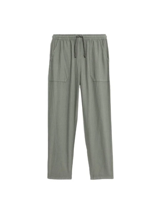 Zdjęcie produktu Spodnie materiałowe Marks & Spencer khaki