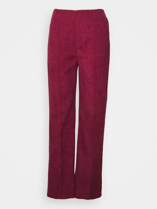 Zdjęcie produktu Spodnie materiałowe Missguided bordowy