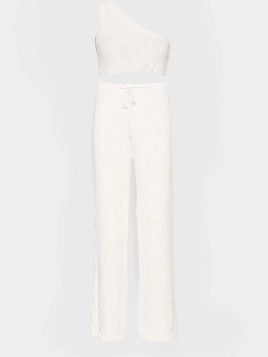 Zdjęcie produktu Spodnie materiałowe Missguided mleczny