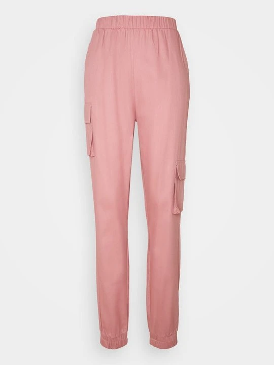 Zdjęcie produktu Spodnie materiałowe Missguided różowy
