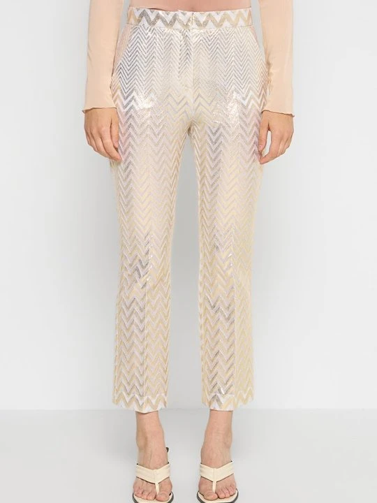 Zdjęcie produktu Spodnie materiałowe Missoni złoty