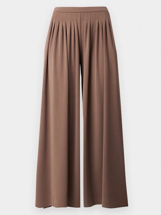 Zdjęcie produktu Spodnie materiałowe MM By Max Mara brązowy