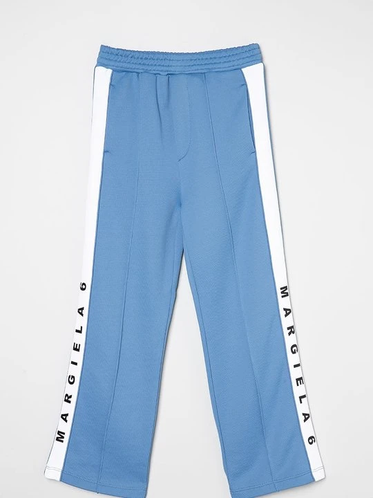 Zdjęcie produktu Spodnie materiałowe MM6 Maison Margiela niebieski