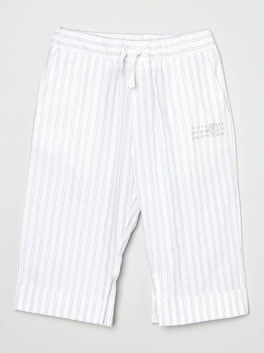 Zdjęcie produktu Spodnie materiałowe MM6 Maison Margiela biały
