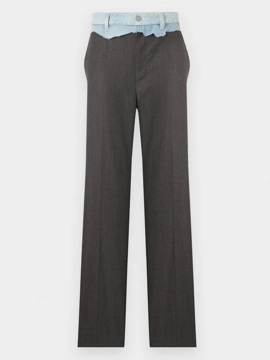 Zdjęcie produktu Spodnie materiałowe MM6 Maison Margiela czarny