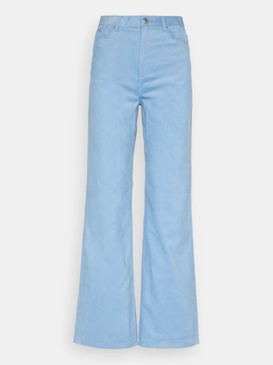 Zdjęcie produktu Spodnie materiałowe Monki niebieski denim