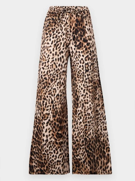Zdjęcie produktu Spodnie materiałowe MOSCHINO brązowy