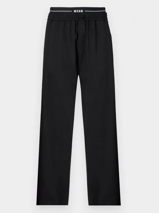 Zdjęcie produktu Spodnie materiałowe MSGM czarny