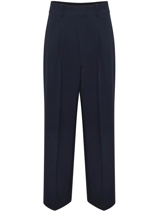 Zdjęcie produktu Spodnie materiałowe My Essential Wardrobe granatowy