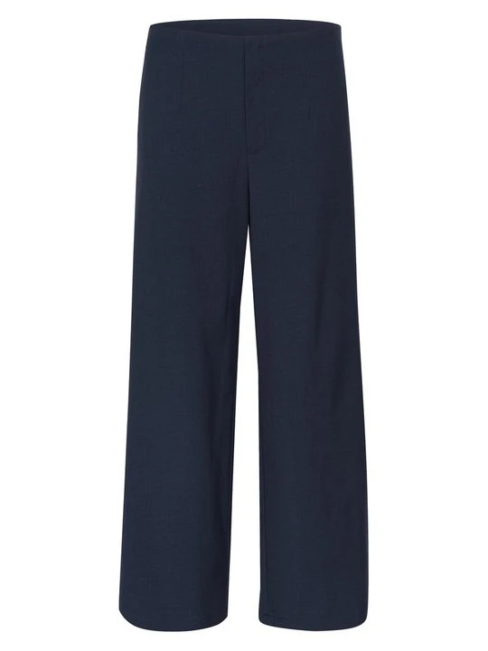 Zdjęcie produktu Spodnie materiałowe My Essential Wardrobe granatowy