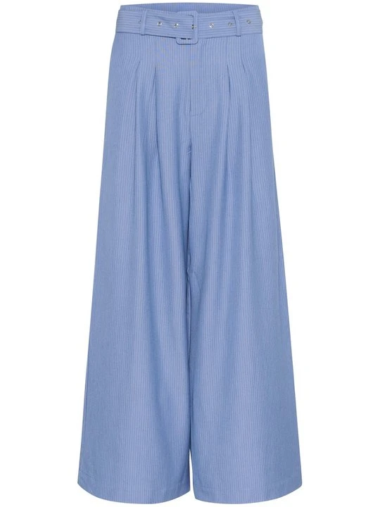 Zdjęcie produktu Spodnie materiałowe My Essential Wardrobe niebieski