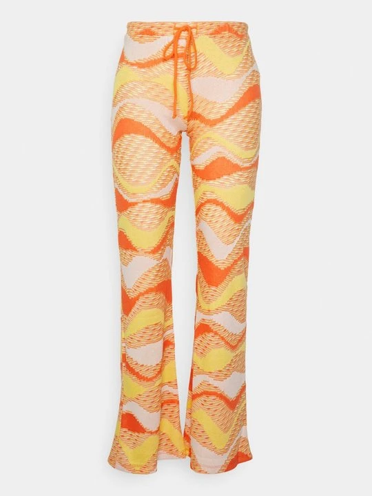 Zdjęcie produktu Spodnie materiałowe New Girl Order pomarańczowy