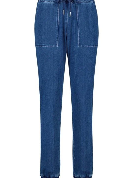 Zdjęcie produktu Spodnie materiałowe Next niebieski denim