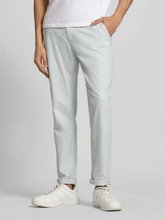 Zdjęcie produktu Spodnie materiałowe o kroju regular fit z Mieszanka bawełny Model 'MARCO FURY' Jack&Jones Jasnoniebieski