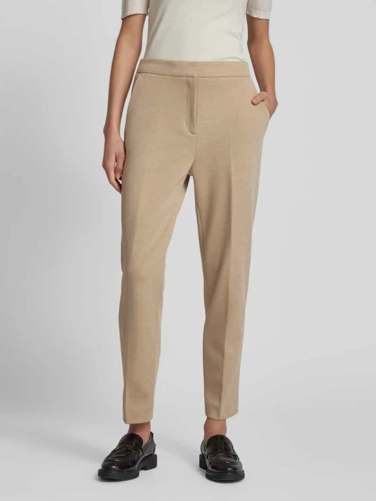 Zdjęcie produktu Spodnie materiałowe o kroju slim fit w kant Jake*s Piaskowy