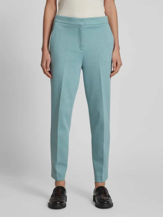 Zdjęcie produktu Spodnie materiałowe o kroju slim fit w kant Jake*s Morski