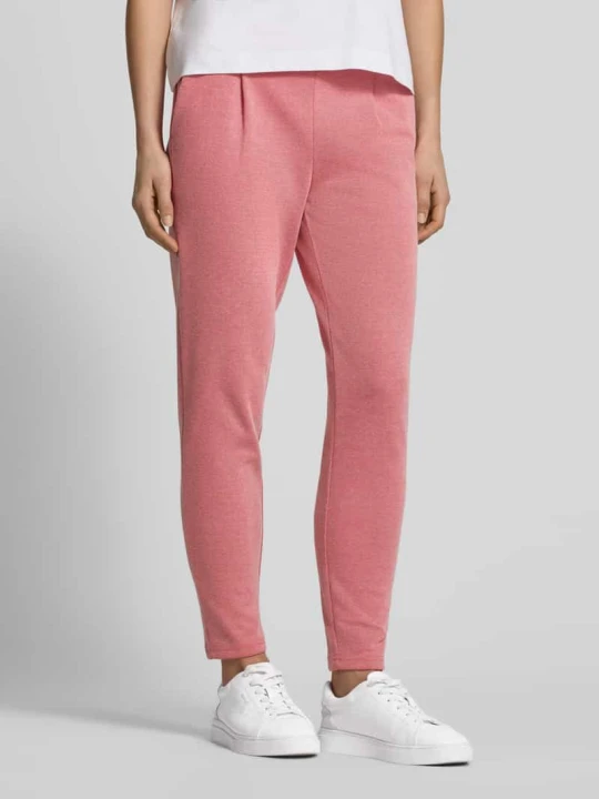 Zdjęcie produktu Spodnie materiałowe o kroju slim fit z elastycznym pasem Model 'Kate' Ichi
