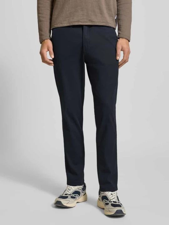 Zdjęcie produktu Spodnie materiałowe o kroju slim fit z odpinanym pasek Model „Marco” Jack&Jones Ciemnoniebieski