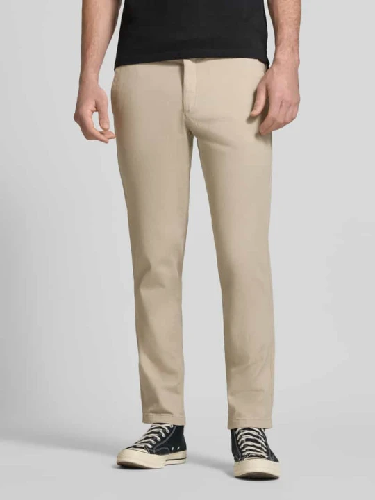 Zdjęcie produktu Spodnie materiałowe o kroju slim fit z odpinanym pasek Model „Marco” Jack&Jones Beżowy