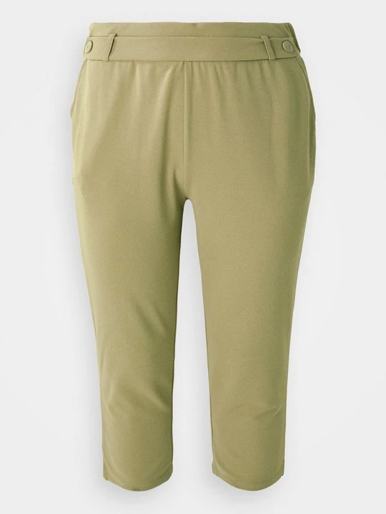Zdjęcie produktu Spodnie materiałowe ONLY Carmakoma khaki