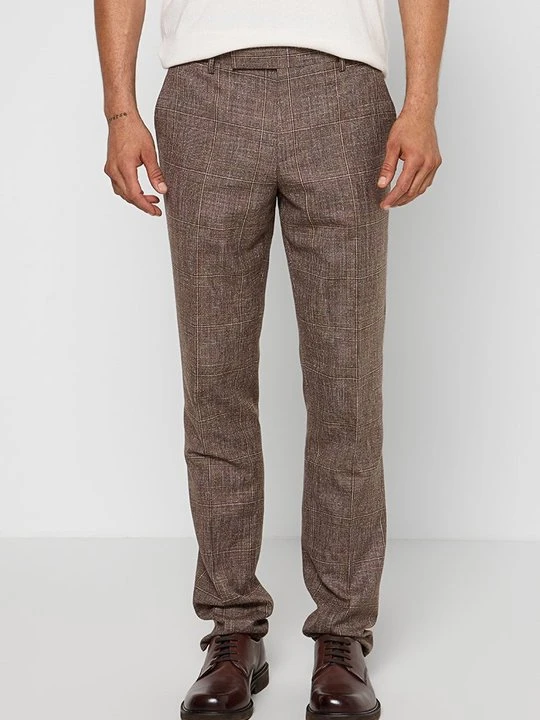 Zdjęcie produktu Spodnie materiałowe Paul Smith brązowy