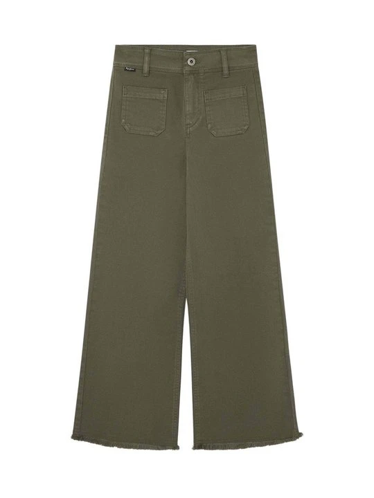 Zdjęcie produktu Spodnie materiałowe Pepe Jeans ciemnozielony