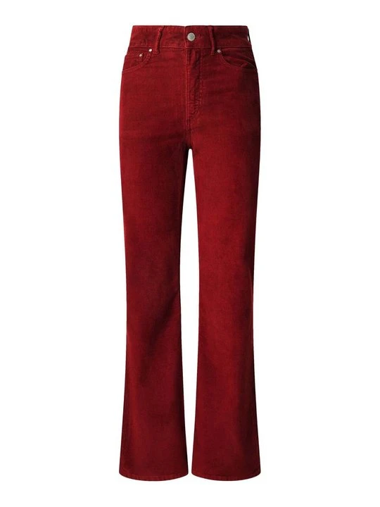 Zdjęcie produktu Spodnie materiałowe Pepe Jeans bordowy
