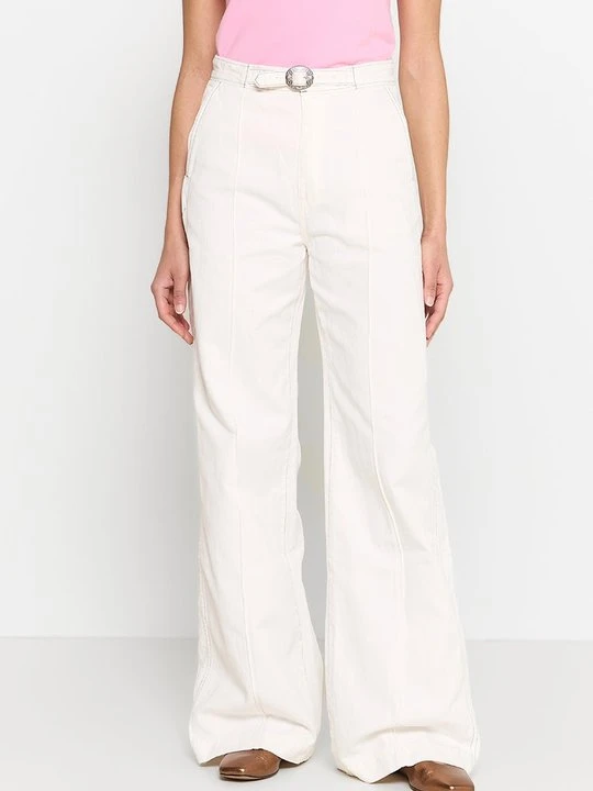 Zdjęcie produktu Spodnie materiałowe Polo Ralph Lauren mleczny