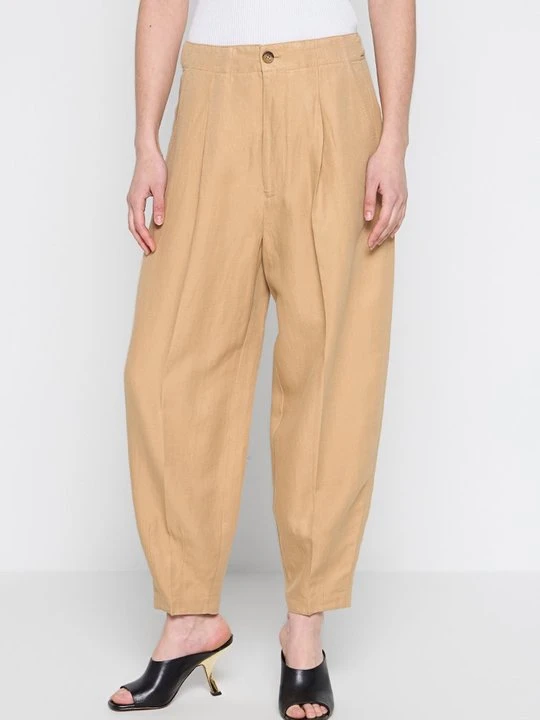 Zdjęcie produktu Spodnie materiałowe Polo Ralph Lauren wielbłądzi