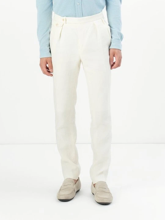 Zdjęcie produktu Spodnie materiałowe Polo Ralph Lauren mleczny