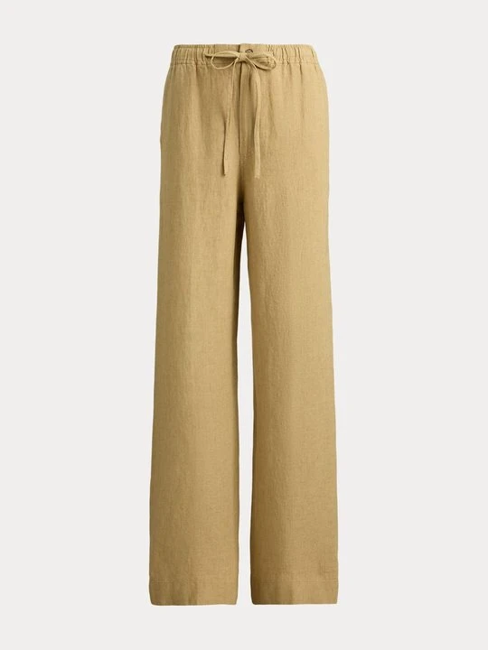 Zdjęcie produktu Spodnie materiałowe Polo Ralph Lauren wielbłądzi