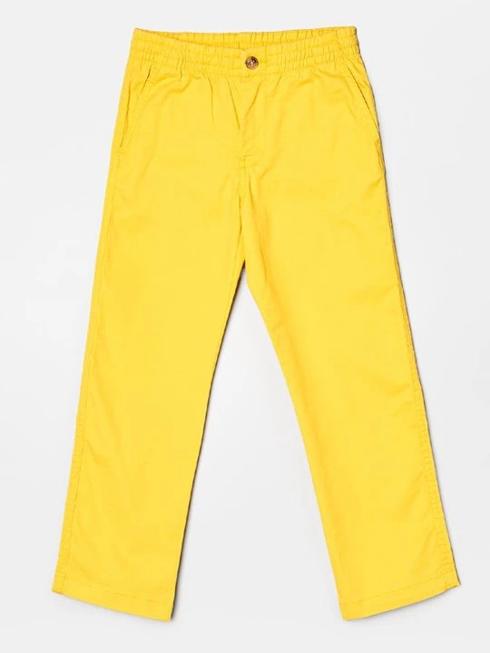Zdjęcie produktu Spodnie materiałowe Polo Ralph Lauren żółty