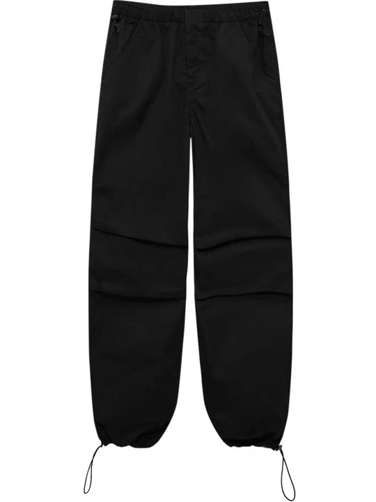 Zdjęcie produktu Spodnie materiałowe PULL&BEAR czarny