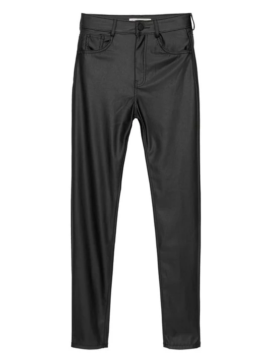 Zdjęcie produktu Spodnie materiałowe PULL&BEAR czarny