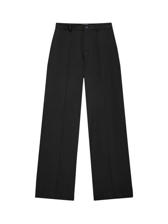 Zdjęcie produktu Spodnie materiałowe PULL&BEAR czarny
