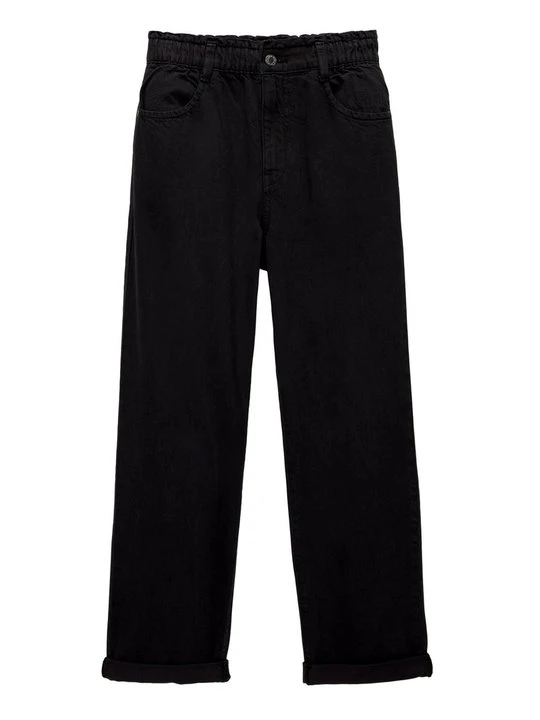 Zdjęcie produktu Spodnie materiałowe PULL&BEAR czarny