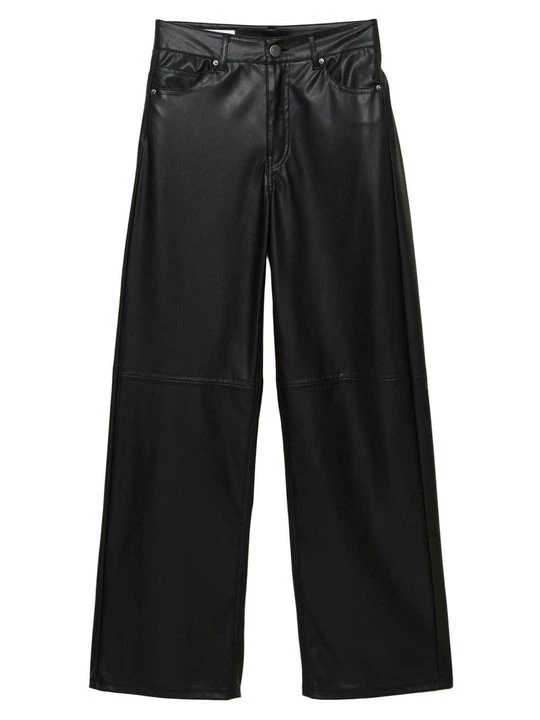 Zdjęcie produktu Spodnie materiałowe PULL&BEAR czarny