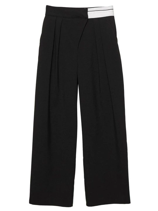 Zdjęcie produktu Spodnie materiałowe PULL&BEAR czarny